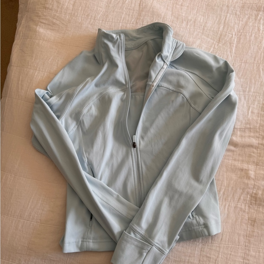 Lululemon Define Jacket in light blue size 8
